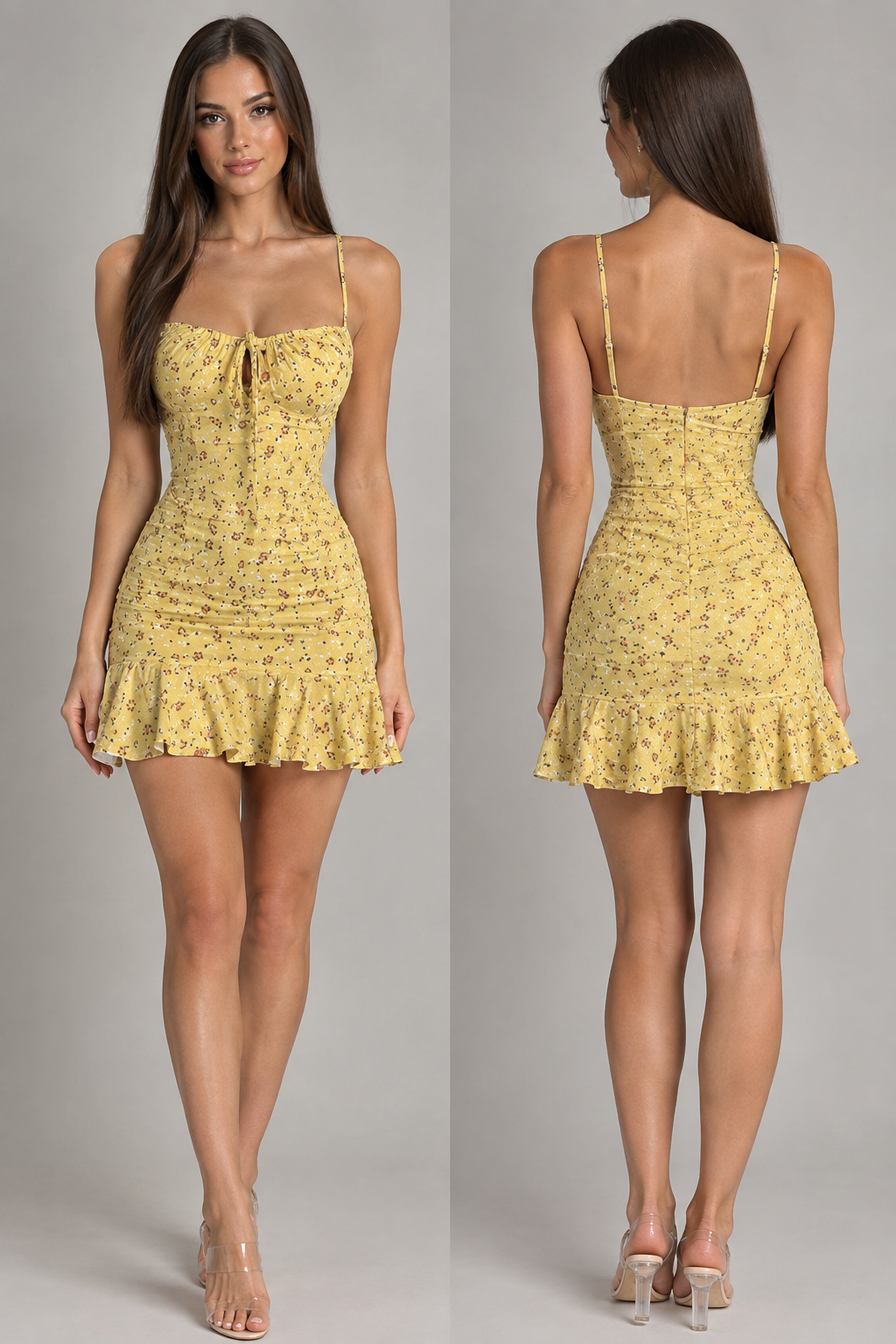 Floral Camisole Mini Dress