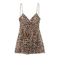 Leopard Tulle Mini Dress